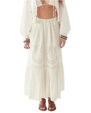 MAISON HOTEL Maxi Skirts - Neutre