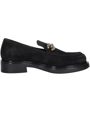 Emanuélle Vee Flache schuhe schwarz