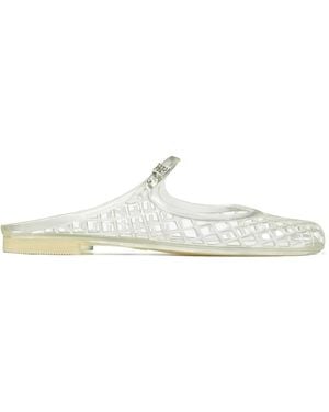 Tory Burch Mules - Blanco