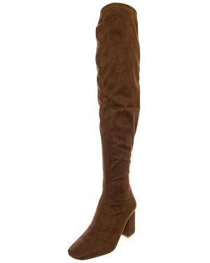 Steve Madden Over-Knee Laarzen - Bruin