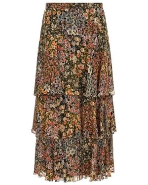 Valentino Garavani Midi Skirts - Natural