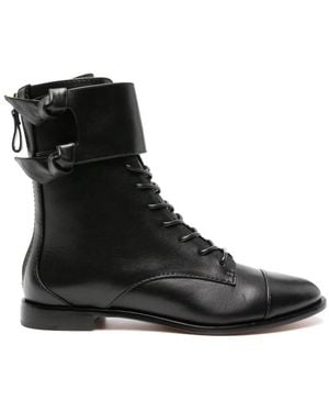 Alexandre Birman Lace-Up Boots - Negro