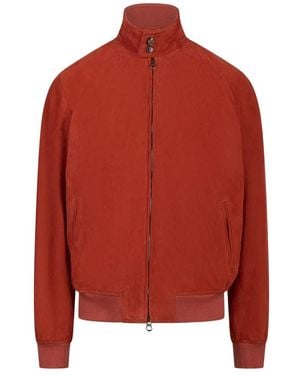 Stewart Jassen ,Rood ,Leer Bomber Jeff