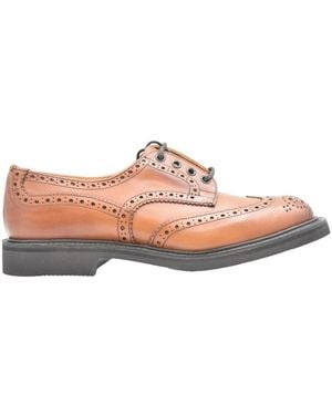 Tricker's Laced Shoes - Pink