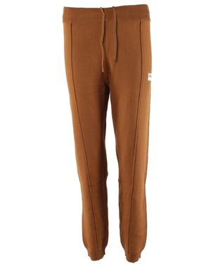 Fila Pantaloni da allenamento marroni per donne - Marrone