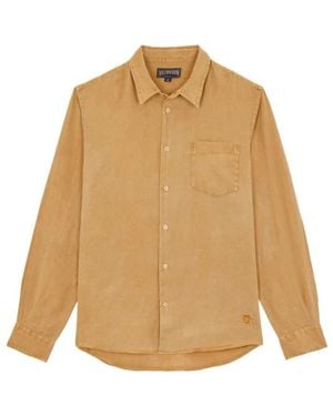 Vilebrequin Natural Dye Leinenhemd Für Herren