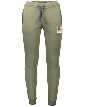 U.S. POLO ASSN. Grüne Baumwoll-Casual-Hose