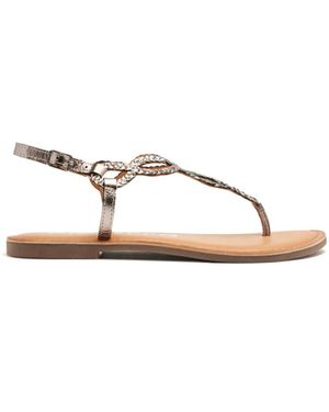 Gioseppo Flat Sandals - Metálico