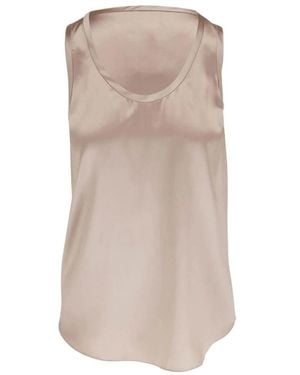 Brunello Cucinelli Sleeveless Tops - Bruin