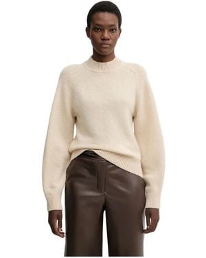 Sessun Pullover Mit Rollkragen Und Raglanärmeln - Natur