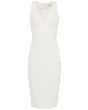 Elisabetta Franchi Midi Dresses - White