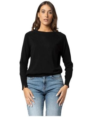 Kocca Round-Neck Knitwear - Black