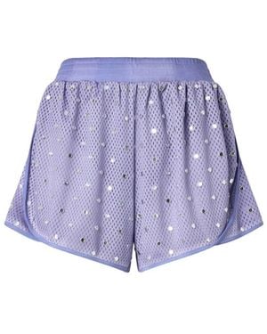 Pinko Short Shorts - Purple