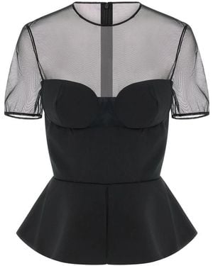 Nensi Dojaka Blouses - Black