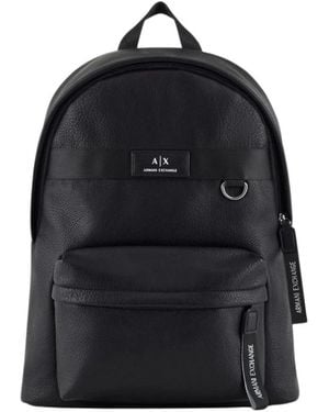 ARMANI EXCHANGE Backpacks - Black
