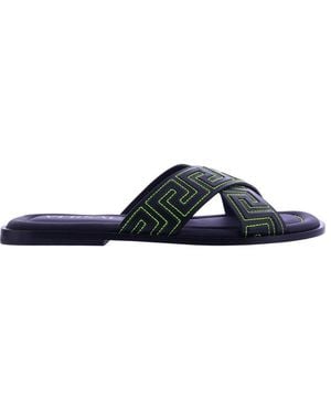 Versace Greca Sandalen - Blau
