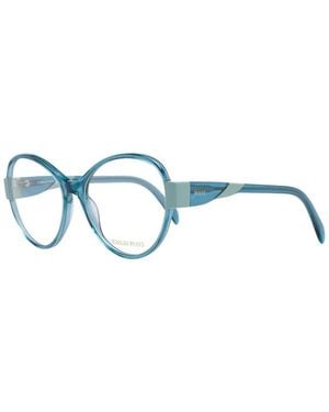 PUCCI Accessoires ,Groen ,Groene Butterfly Style Optische Monturen - Blauw