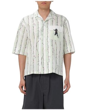 Bottega Veneta Short Sleeve Shirts - Grigio