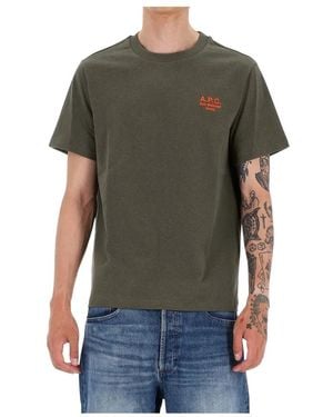 A.P.C. Standard Rue Madame T-Shirt - Groen
