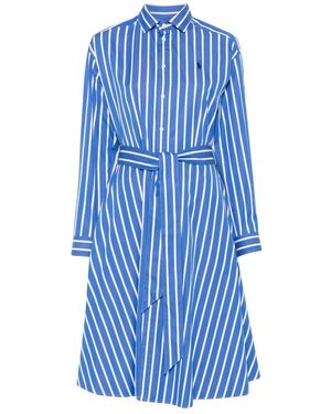 Polo Ralph Lauren Shirt Dresses - Blue