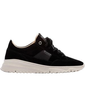 Mason's Schoenen ,Zwart ,Suède Tia Runner