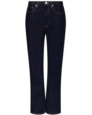 Loulou de Saison Straight Fit Jeans - Blue