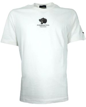 Aeronautica Militare T-Shirts - Wit