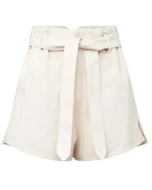 DRYKORN Dubious High-Waist Shorts - Weiß