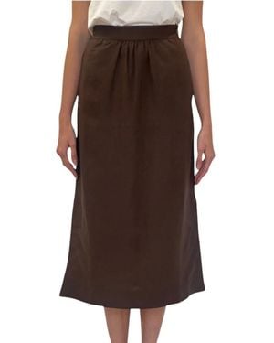 Colmar Midi Skirts - Marrone