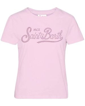 MC2 Saint Barth T-Shirts - Pink