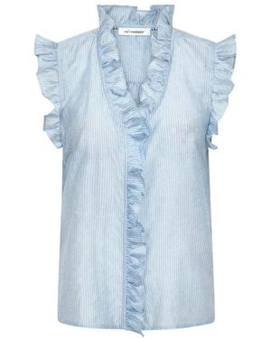 co'couture Tops ,Blauw ,Blouses