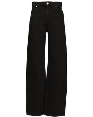 Isabel Marant Wide Jeans - Negro