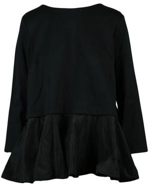 MEIMEIJ Overhemden ,Zwart ,Blusa Doppio Tessuto