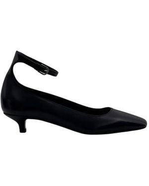 TOTEME Nappa Pumps Met Vierkante Neus - Zwart