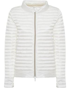 Save The Duck Winter Jackets - White