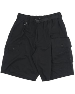 Y-3 Casual Shorts - Black