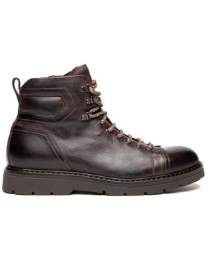 Nero Giardini Lace-Up Boots - Brown