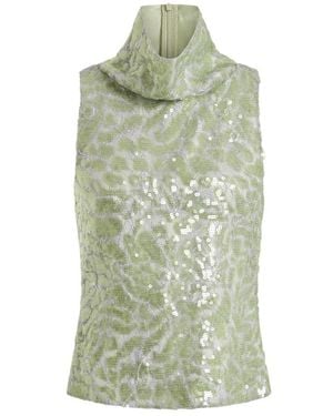 16Arlington Sleeveless Tops - Green