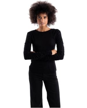Pinko Long Sleeve Tops - Negro