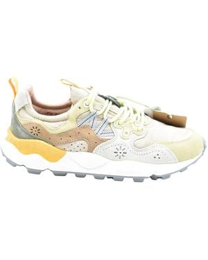 Flower Mountain Trainers - Metallic