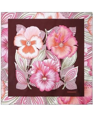 Ferragamo Silky Scarves - Pink