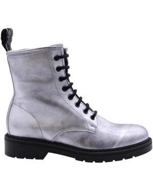 Nero Giardini Lace-Up Boots - Gris