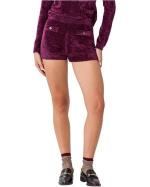 Kocca Short Shorts - Purple