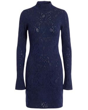 Dondup Knitted Dresses - Blue