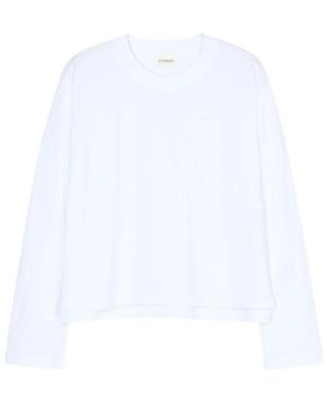 Closed Crewneck Longsleeve - Weiß