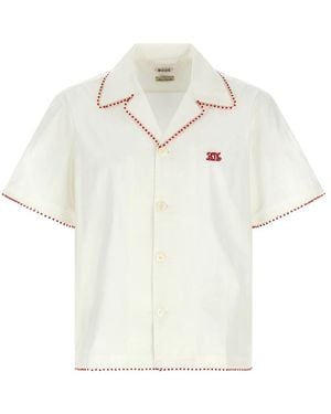 Bode Short Sleeve Shirts - White
