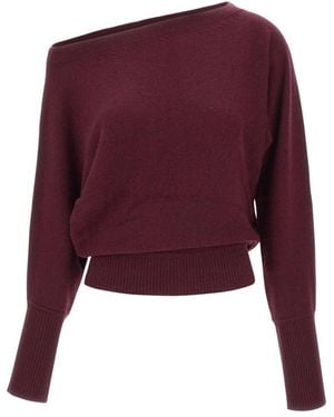 Marella Truien & Vesten ,Rood ,Kasjmier Gola Trui - Paars