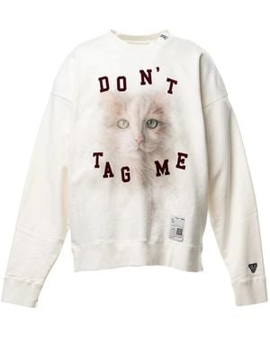 Maison Mihara Yasuhiro Sweatshirts - Bianco