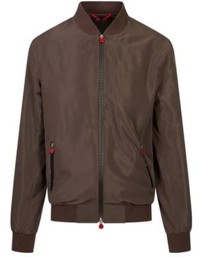 Kiton Bomber Jackets - Marrón
