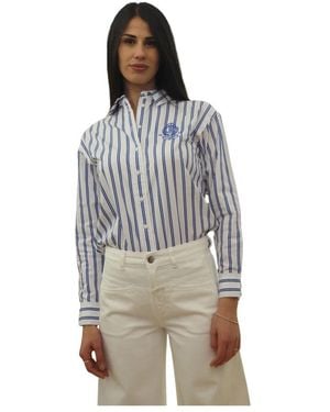 Ralph Lauren Relaxed-Fit Katoenen Shirt - Grijs